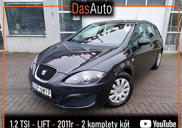 pomorskie Seat Leon cena 14500 przebieg: 259897, rok produkcji 2011 z Sobótka